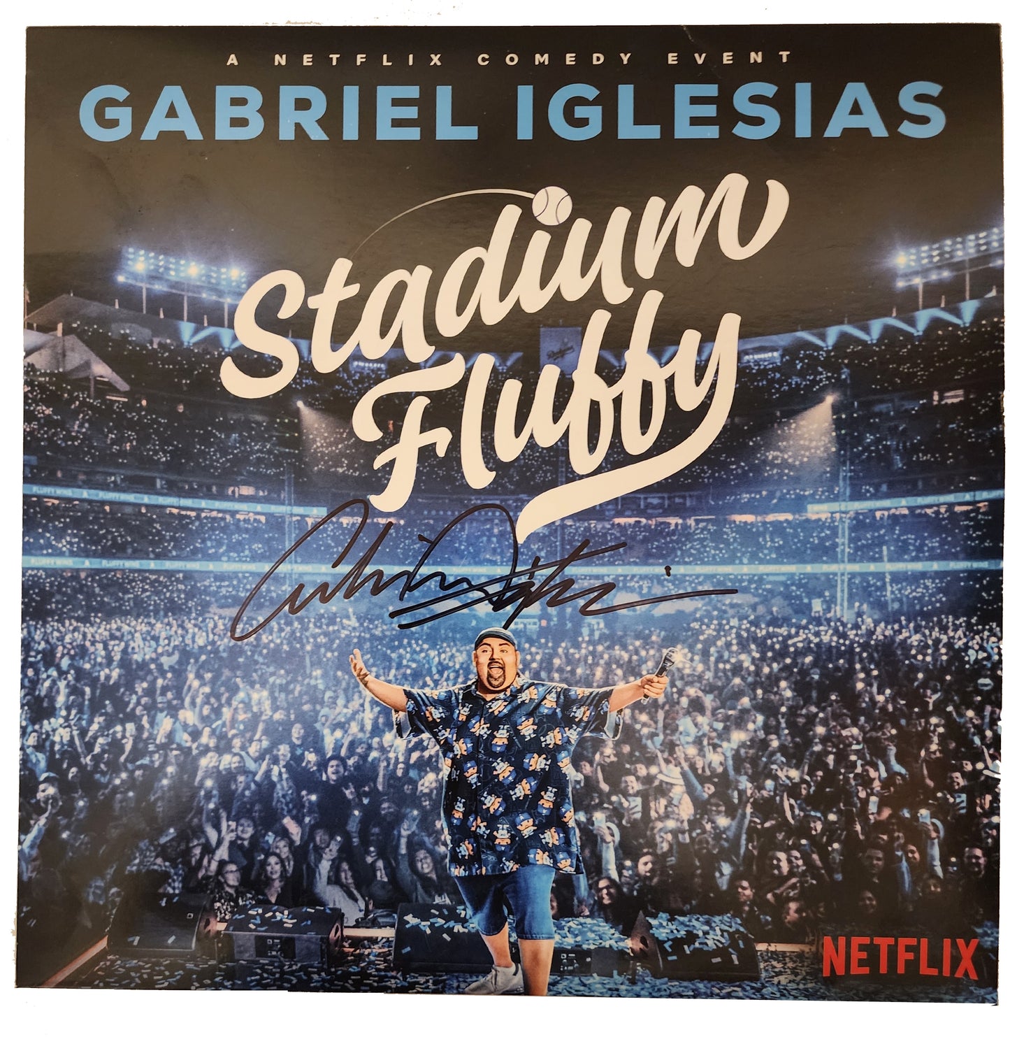 Signed Gabriel Iglesias Lp Stadium Fluffy 4 LP Set